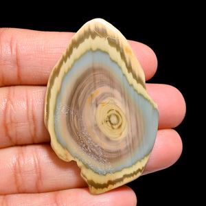 Vente en gros pierre de jaspe polychrome cabochon en vrac pierre naturelle pour la fabrication de bijoux en forme de poire et de fantaisie - Product Image 2