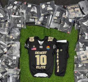 Maillots et hauts de football américain respirants grande taille à manches courtes, conception OEM – Ensemble d'uniformes d'entraînement de football américain - Product Image 1