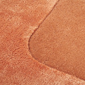 Alfombra de Área de Felpa Sólida Color Durazno, Alfombra Suave de Viscosa y Lana con Mechones para Sala de Estar, Alfombra Moderna para Dormitorio, Tapete de Lujo Minimalista para Decoración del Hogar - Product Image 2