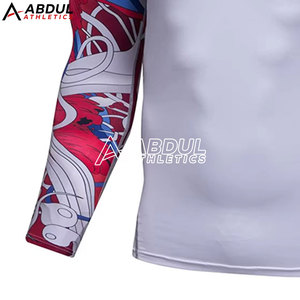 Premium <b>Compression</b> <b>Shirts</b> For Workout And Fitness With Stretchable Fabric And Breathable Design For Daily Use - Product Image 6