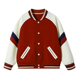 Custom Unisex <b>Quilted</b> Varsity Jacket Hooded Cotton Canvas Winter Jacket with Embroidered Logo OEM Service - Product Image 4