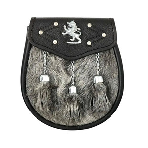 Sac Sporran personnalisé de qualité supérieure, imperméable, en cuir, style traditionnel, en vente en ligne à prix réduit - Product Image 1