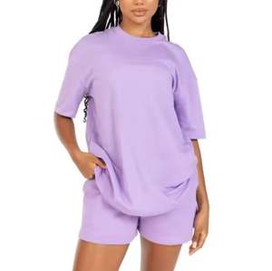 Women Casual Women's Fashionable Outfits Cotton <b>Linen</b> Solid Color <b>Short</b> Sleeve <b>Shirt</b> <b>Short</b> <b>Shorts</b> Two Piece Unisex <b>Set</b> - Product Image 5