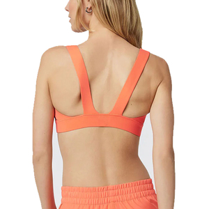 New Fashion Women Sports Bra for Yoga Running and Tennis Breathable Adjustable Straps Front Logo Women Sports Bra - Product Image 5