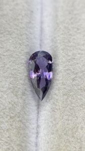 Tanzanite naturelle certifiée non chauffée multicolore, taille poire longue, Zoisite Tanzanite naturelle 1,09 carat, clarté loupe - Product Image 5