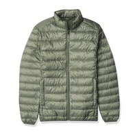 Blouson matelassé unisexe à capuche style universitaire, couleur unie, chaud pour l'hiver, imperméable, coupe-vent, décontracté, fermeture éclair frontale, design à empiècements en toile
