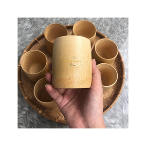 Vietchoice - Vaso de Bambú 100% Biodegradable, Sin Plástico, Ecológico, Regalo Empresarial, Hecho en Vietnam, Precio Económico al por Mayor - Product Image 6