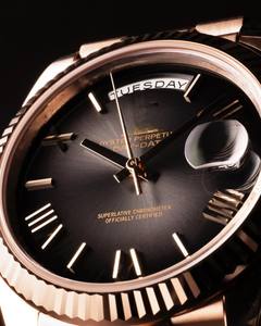 Vente en gros d'articles en acier inoxydable avec logo personnalisé, design classique, haute qualité, étanche, luxe, mécanique, cristal saphir, édition limitée - Product Image 6