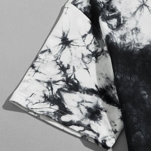 Conjunto Deportivo Premium de Verano para Hombre, 2 Piezas, Camiseta Transpirable de Manga Corta y Pantalones Cortos de Punto, Traje Casual 100% Algodón con Relieve - Product Image 4