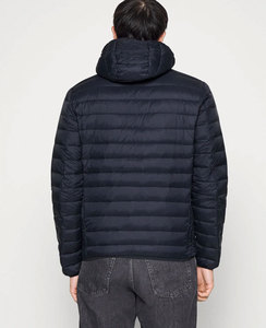 High Quality <b>Waterproof</b> Breathable Windproof Outdoor <b>Padded</b> Logo Parka Autumn Puffer Nylon Detachable Hood Custom Men's <b>Jacket</b> - Product Image 1