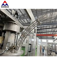 Máquina Llenadora de Latas de Aluminio/Plástico XINMAO 6000CPH de Calidad Alemana para Jugos/Bebidas/Cerveza