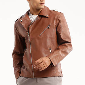 Chaqueta con Capucha de Cuero Genuino para Hombre, Diseño de Alta Calidad a Precio Económico, Impermeable, Fácil de Usar en Invierno - Product Image 2
