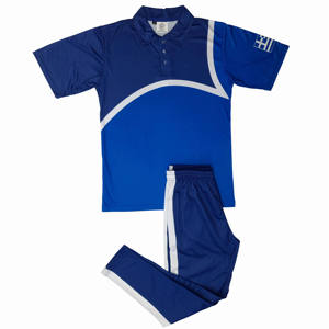Conjunto Deportivo Ligero Azul para Hombre, 100% Poliéster Transpirable, Camiseta y Pantalones, Uniforme, Talla Adulto - Product Image 1