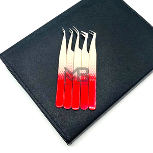 Pinces à cils en acier inoxydable pratiques pour l'élimination ou le réglage des faux cils ou des extensions de cils - Product Image 2