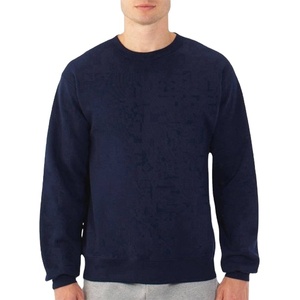Pull d'hiver à manches longues, sweat-shirt décontracté pour homme, col rond, haute qualité, prix bas, faible MOQ, doublure en tissu polaire 100% coton - Product Image 4