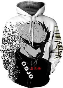 Sudadera con capucha de anime de cuerpo completo, estilo hip hop urbano, personalizada, de alta calidad, impresa en 3D, para invierno, talla grande, para hombre, de poliéster. - Product Image 3