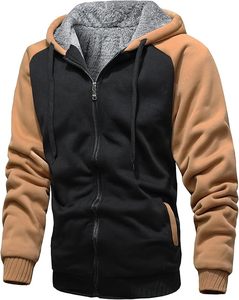 Sudadera con Capucha de Forro Polar para Hombre, Estilo Invernal, Unisex, Transpirable, Resistente al Viento, 100% Algodón, Color Liso, Teñido Digital, Ecológico - Product Image 5