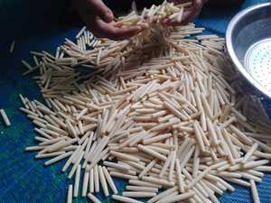 ลูกปัดทำจากกระดูกควายแท้ ขัดเงาด้วยมือ สำหรับเครื่องประดับชนเผ่าและสร้อยคอ ขายส่ง - Product Image 3