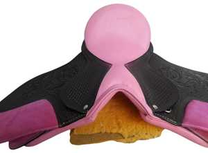 TI101OA067 Customized Design Heavy Duty Genuine Premier Leather Race Saddle Softy Seat English Jumping Horse Riding <b>Equestrian</b> - Product Image 4