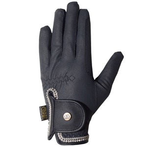 Equestrian Horse Riding <b>Gloves</b> Stylish Ergonomic Design Breathable Fabric and Strong Grip Support for Dressage Jumping - Product Image 3