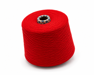 Hilo Melange de Primera Calidad, 100% Algodón, Ecológico, Técnica OE, para Tejer y Coser, Color Rojo, para Todo Tipo de Proyectos - Product Image 3