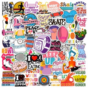 Pegatinas Decorativas de Vinilo PVC con Dibujos Animados para Niños |   100 pegatinas troqueladas brillantes impermeables con impresión UV para portátiles, cuadernos y habitaciones - Product Image 5
