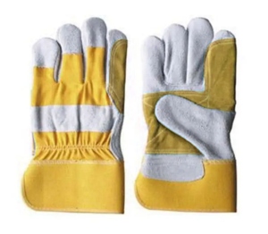 Gants de sécurité industriels en cuir de vachette renforcé de haute qualité, anti-vibration, anti-statique, avec manchette respirante et flexible - Product Image 6