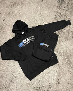 Conjunto Deportivo Casual de Invierno para Hombre en Algodón Suave, Diseño Estampado, Tejido Bordado para Mayor Calidez Profesional - Product Image 2