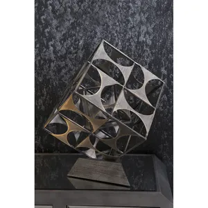 Escultura Metálica Hecha a Mano Personalizada OEM, Obra de Arte de Diseño para Hoteles, Villas, Resorts, Casas de Lujo y Oficinas Corporativas, Decoración Creativa - Product Image 6