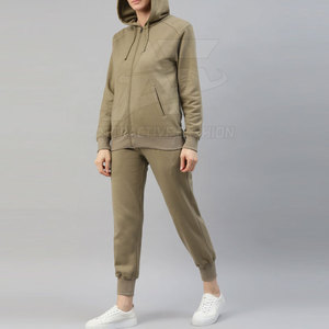 Survêtement pour femmes de haute qualité, tissu épais, finition intérieure lisse, confortable, vêtements d'hiver tendance - Product Image 2