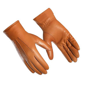 Gants en cuir véritable 100% de haute qualité, respirants, à doigts complets, nouveau style, prix de gros personnalisé, pour le cyclisme quotidien et les fêtes - Product Image 4
