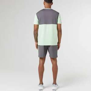 Conjunto Deportivo Personalizado de Verano para Hombre, Camiseta y Pantalones Cortos, Traje Informal de Dos Piezas de Algodón para Hombre - Product Image 3