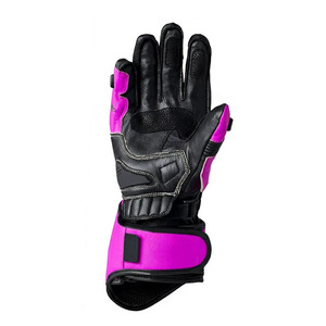 Unisex Custom Leather Full <b>Finger</b> Gloves Motocross Racing Cycling Men's <b>Bike</b> Downhill Off-Road Sports Gym Protection Touch - Product Image 2