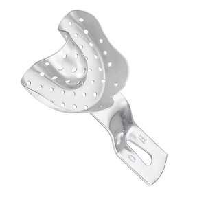 High Quality Stainless Steel Dental Impression <b>Trays</b> Perforated Custom Impression <b>Trays</b> - Product Image 1