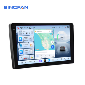 Autoestéreo Android 15 Para Coche 4G LTE DSP BT AM/FM/RDS de 8 Núcleos 4+64GB <span class=keywords><strong>con</strong></span> <span class=keywords><strong>Pantalla</strong></span> Carplay, <span class=keywords><strong>Radio</strong></span> y WIFI BT - Product Image 1