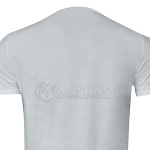 T-shirt de compression pour homme, coupe classique, entraînement, gym, vêtements de sport, tissu élastique, tricoté, séchage rapide, respirant - Product Image 5