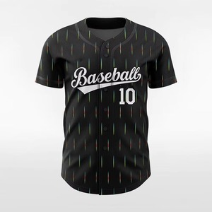 Camiseta de Béisbol Premium 100% Poliéster, Cuello en V, Manga Corta, Transpirable, Diseño Elegante, Ajuste Cómodo para Adultos - Product Image 2