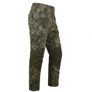 Pantalon de chasse en softshell camouflage pour homme, respirant, en polyester, pour l'automne - Product Image 1