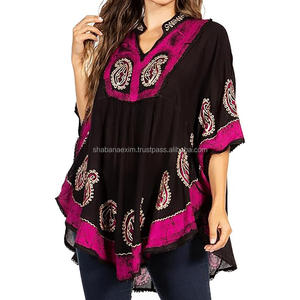 ชุดคลุมชายหาดพิมพ์ลายผ้าบาติกเสื้อพิมพ์ลาย - Product Image 1