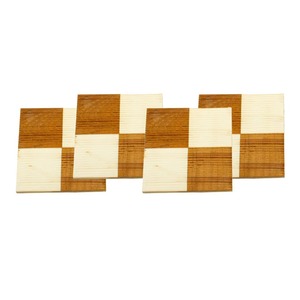 Sous-verres en résine de bois, sous-verres rectangulaires, sets de table modernes, sous-verres écologiques pour la cuisine et la salle à manger - Product Image 5