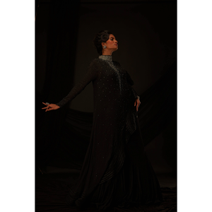 Vestido de Noche Negro de Estilo Lujoso para Mujer, para Ocasiones Especiales, al Mejor Precio al por Mayor - Product Image 3