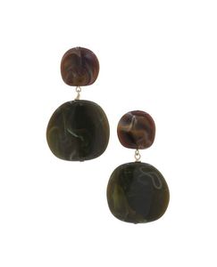 Boucles d'oreilles en résine colorées pour femmes, bijoux fantaisie faits à la main, légères et tendance pour les soirées, les mariages - Product Image 6