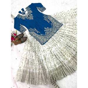 Vestidos de Fiesta de Diseñador, Nuevo Estilo Elegante, Lehenga para Fiesta - Product Image 4