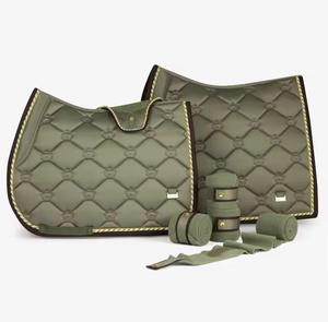 Almohadilla de Cuero de Alto Rendimiento para Montar a Caballo, Absorbe Impactos, Ligera, Cómoda, Ideal para Entrenamiento de Doma y Salto - Product Image 1