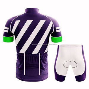 เสื้อเจอร์ซีย์ขี่จักรยานแฟชั่นใหม่สำหรับผู้ชายเครื่องแบบทีมปั่นจักรยานใส่กลับด้านได้สำหรับฤดูร้อน - Product Image 2