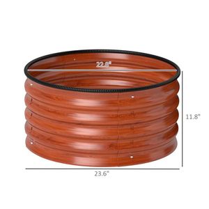 Fioriera Autoirrigante Zincata Extra Large per Interni ed Esterni Modello INS - Product Image 3