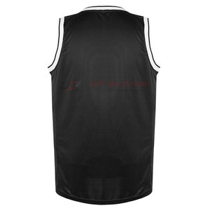 Camiseta de Baloncesto Deportiva para Toda Temporada, Personalizada, Cuello en V Corto, Colores y Logotipo Personalizables, Alta Calidad, Transpirable, Internacional - Product Image 3