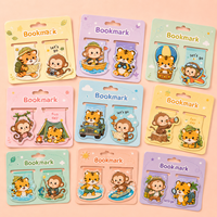 Marque-pages magnétiques personnalisés imprimés en anime, double face, pliables, en papier, fabriqués avec amour, papeterie, marque-pages