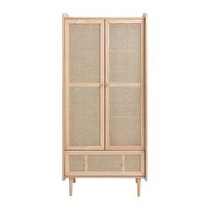 Muebles Infantiles para Cuarto de Niños, Cómoda de Ratán y Madera, Armario Alto de Ratán, Precio de Fábrica Económico, Alta Calidad, Gran Venta - Product Image 2
