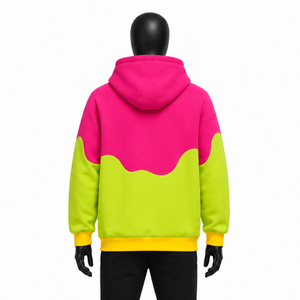 Hoodie long unisexe personnalisé pour le snowboard, imperméable, coupe oversize, chaud en polaire pour l'hiver, style streetwear sportif - Product Image 3